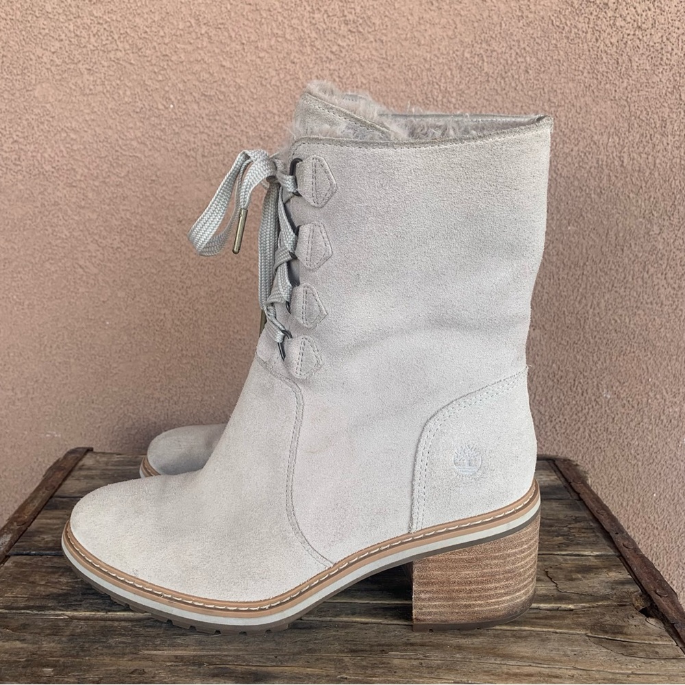 Timberland Taupe Sienna High Waterproof Mid Boot